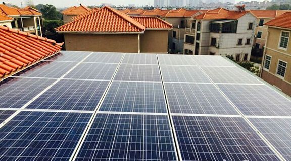 英威腾：公司在苏州、光明产业园已建分布式光伏发电项目主要用于园区生产运营自用(图1)